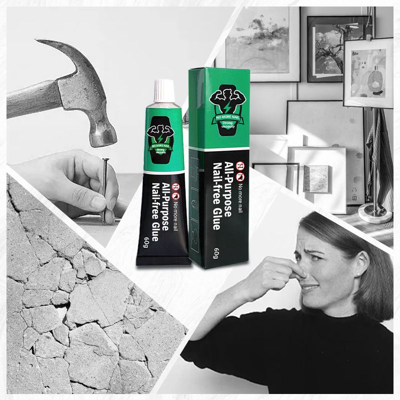 BUY 2 GET 3 FREE π₯ Waterproof, No Punch, Fast Drying, Multi-Purpose Powerful Adhesive