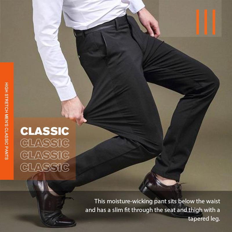High Stretch Men's Classic Pants Buy 2 get extra 10% Off Auto & Free Shipping