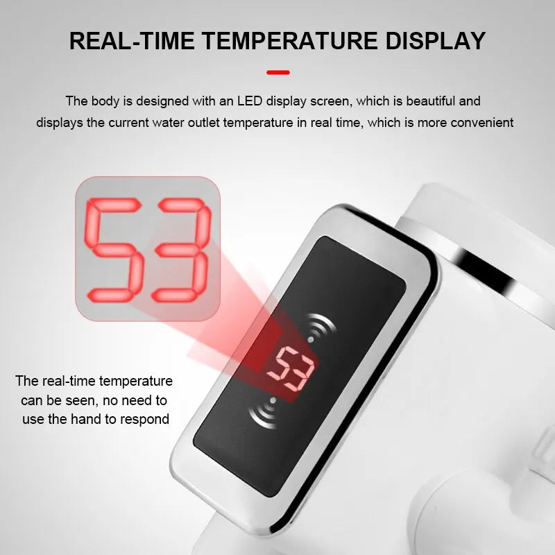 Hot Water Faucet With Digital Display🔥-Clearance at low price