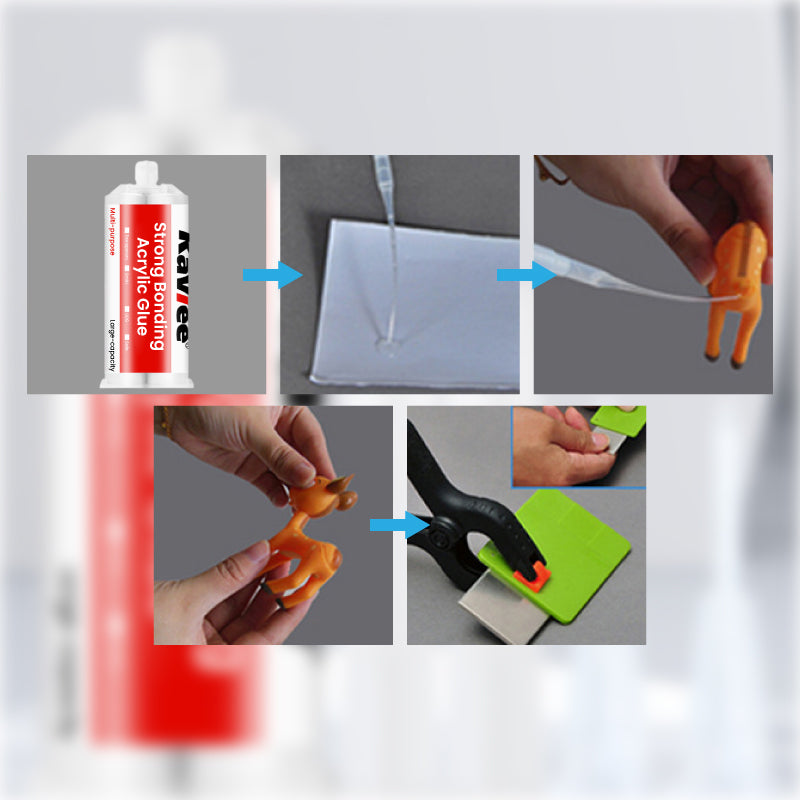 Strong Bonding Acrylic Glue - Multi-purpose & Large-capacity
