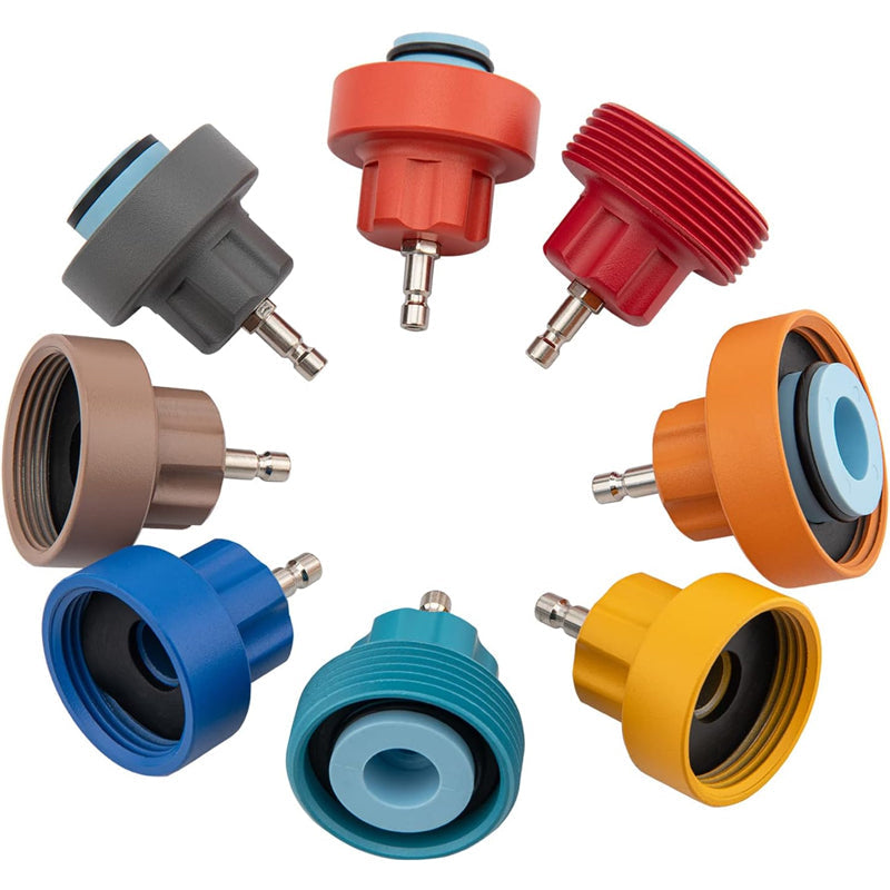 15 Pcs Universal Radiator Pressure Leakage Tester