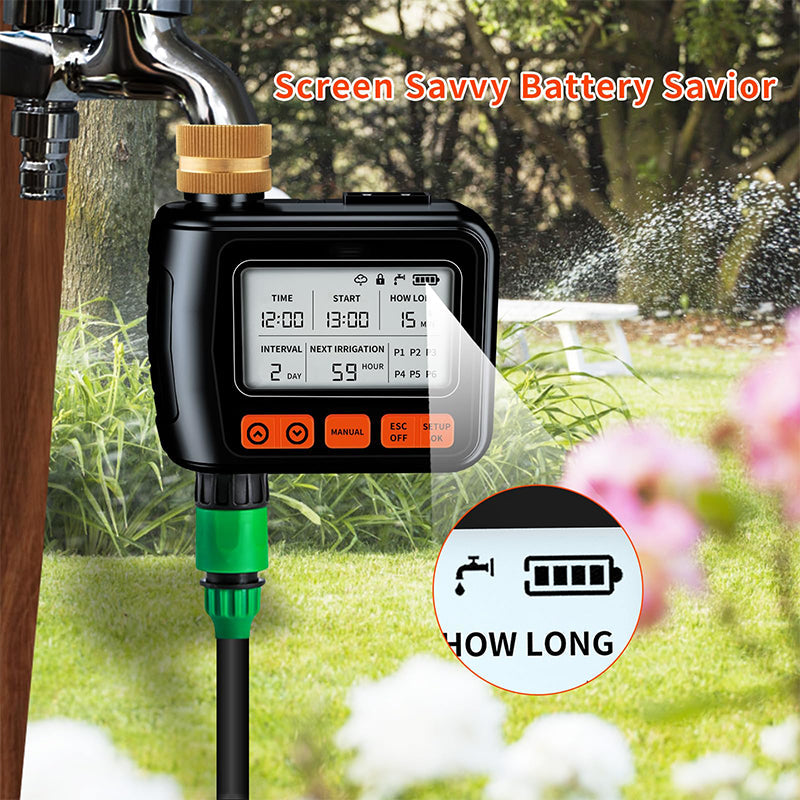 Large LCD Display Water Timer for Garden House(50% OFF)