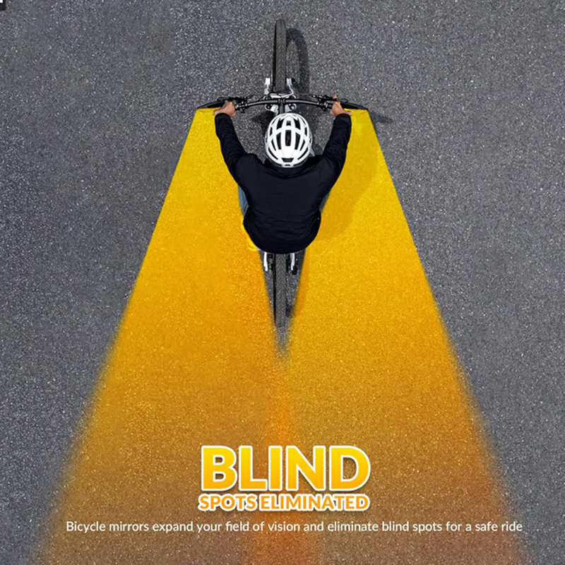 360° Rotatable Adjustable Bicycle Rearview Mirror