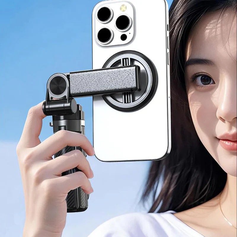🔥Hot Sale(💥50%OFF)🔥4-in-1 Multifunctional 360° Rotation Magnetic Selfie Stick