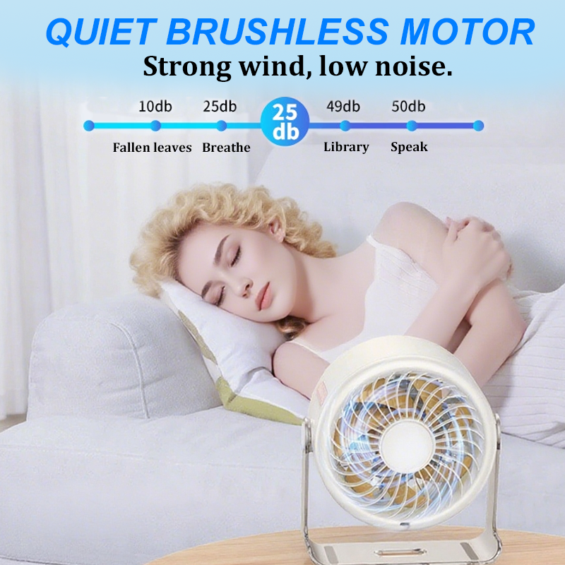 Hot Sale£¨50%OFF£© 100-Speed Mini Desk Fan with Digital Display