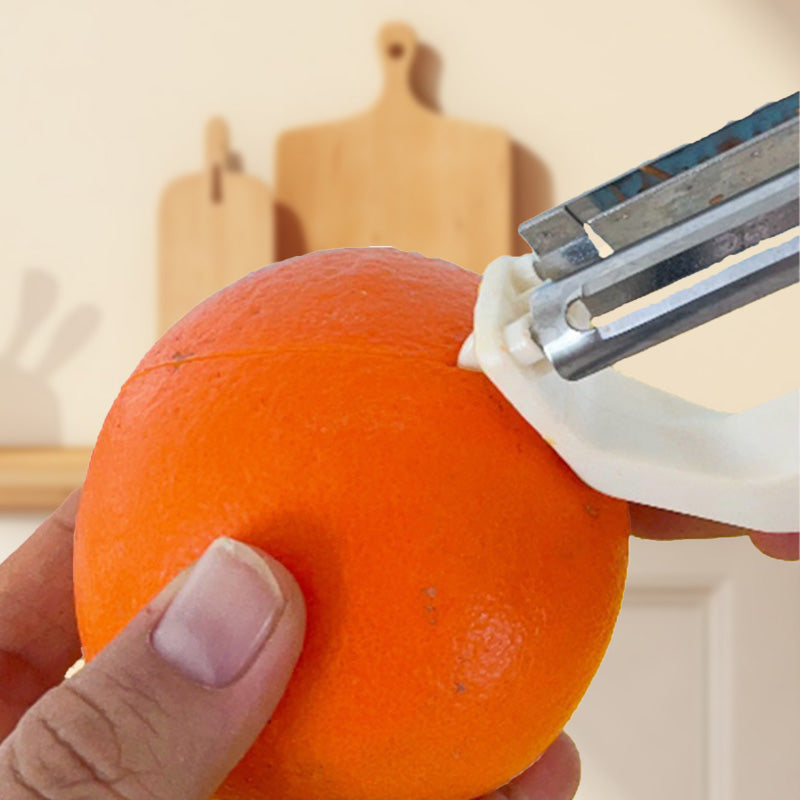 2-in-1 Dual-Head Peeler and Shredder