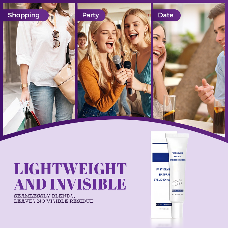 Fast-Drying Natural Long-Lasting Eyelid Enhancer