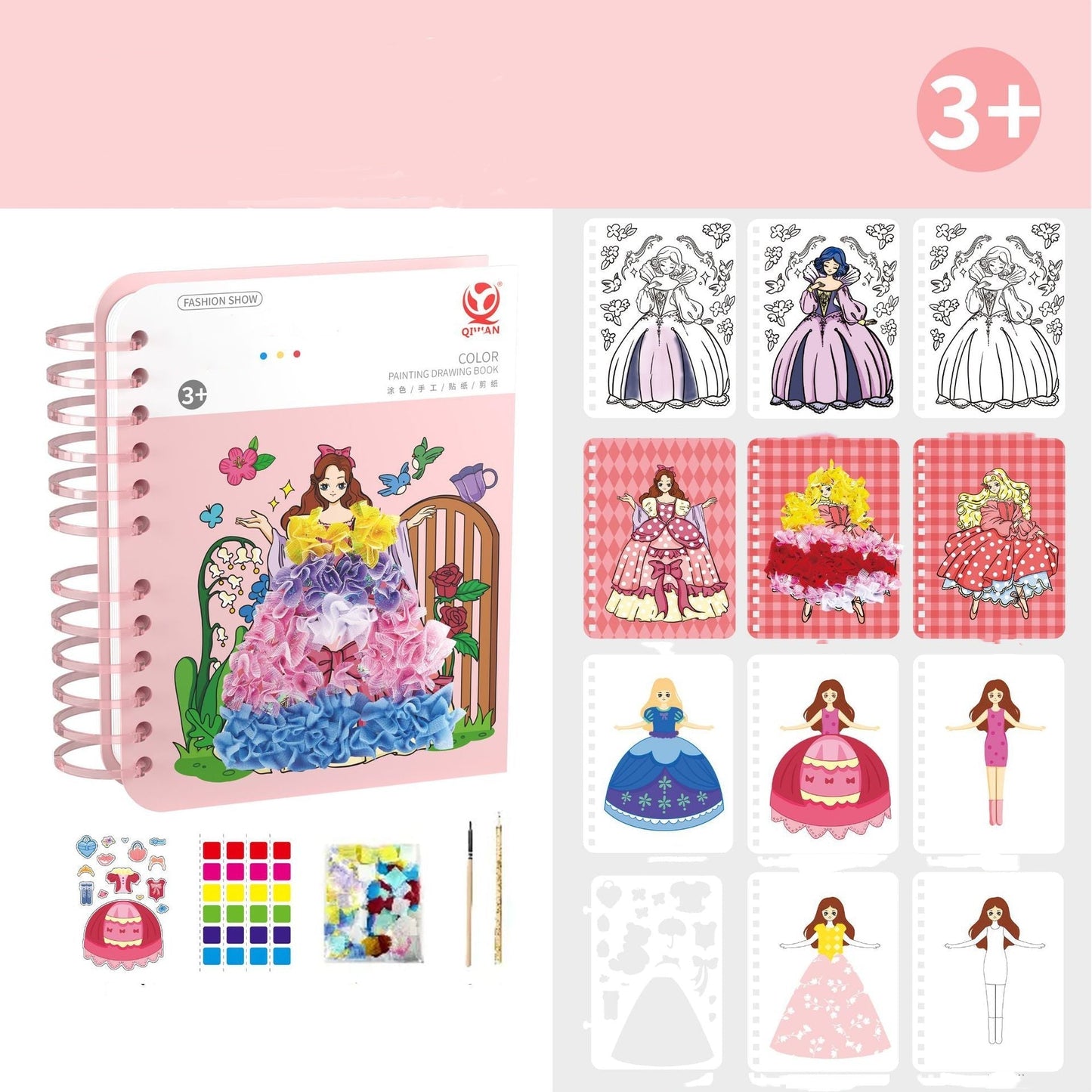 Childhood infinite dream hand-painted