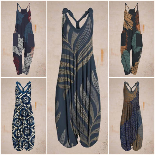 Jumpsuit met Losse Pasvorm