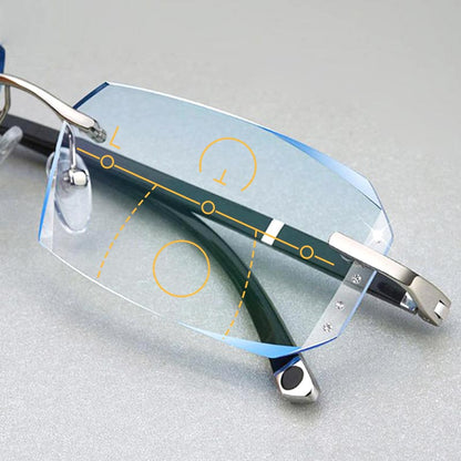 🔥New Sapphire high hardness anti-blue Dual-Use Reading Glasses