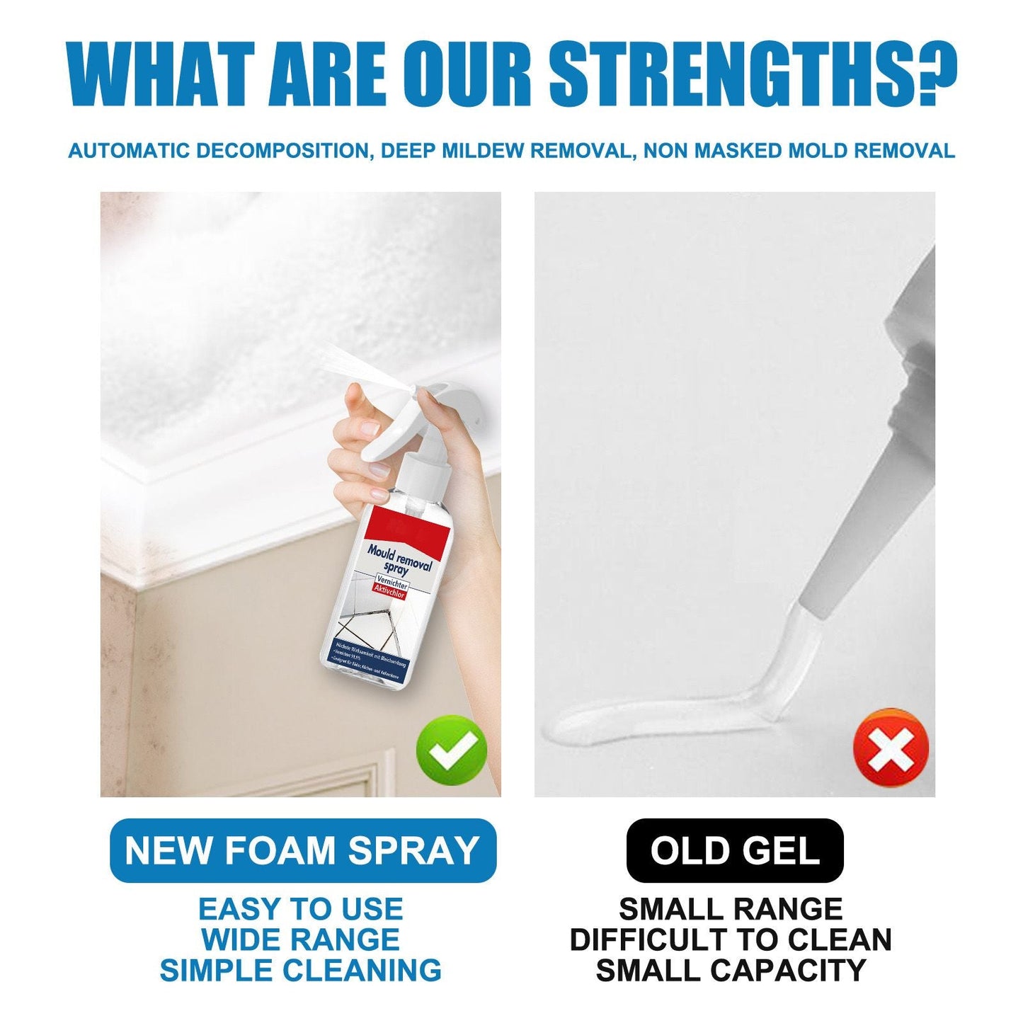 All-purpose Mildew Removal Spray（Buy 2 Get 1 Free）