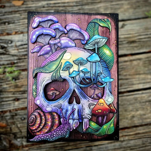 2023 Architecturm Skull and Nature Hidden Key Box