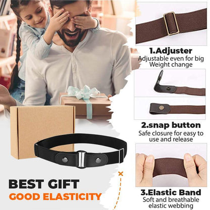 Buckle-free Invisible Elastic Waist Belts(Buy 5 Get 3 Free Now)