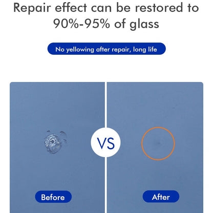 Air Pump Windshield Repair Kit