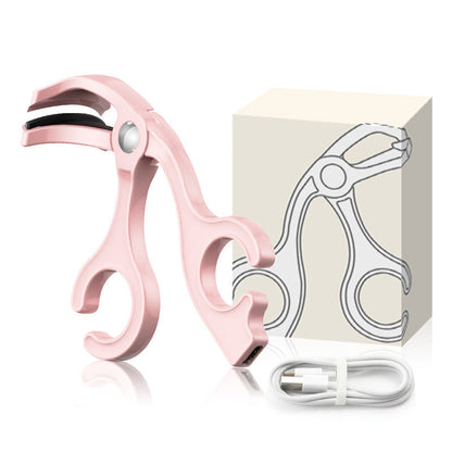 Heated Wide-Angle Frameless Electric Eyelash Curler