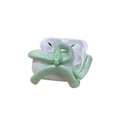 Creative 3D Snake Wireless Earphone Protective Case
