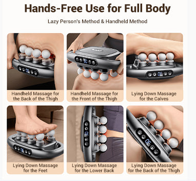 16-Drive 8-Head Massage Gun Set