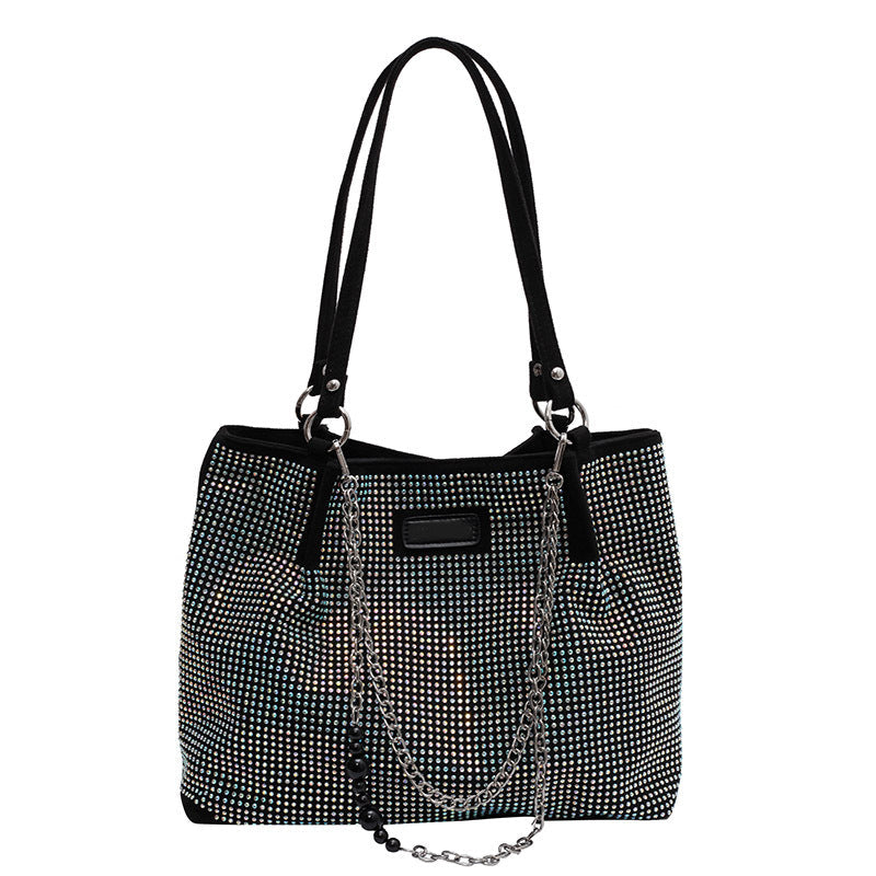 Women's Glamorous Rhinestone Shoulder Bag