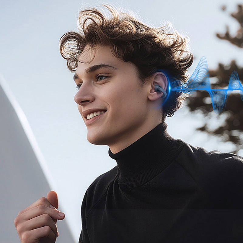 Ear Clip-on Smart Color Screen Intelligent Translation Headset