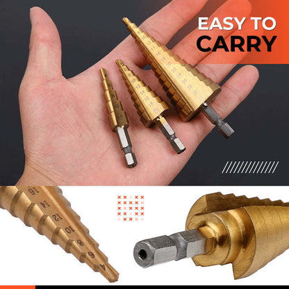 Titanium Plating Drill Bit Set¨6pcs