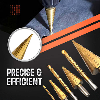 Titanium Plating Drill Bit Set¨6pcs