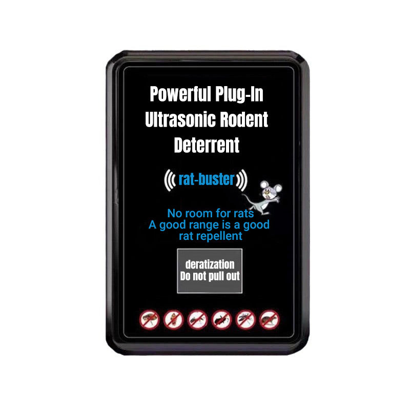 Powerful Plug-In Ultrasonic Rodent Deterrent
