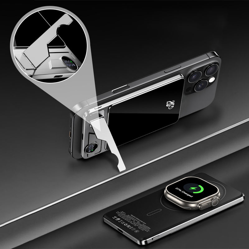 Dual Mode Magnetic Power Bank with Stand