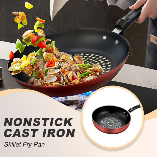 Cast Iron Nonstick Skillet Fry Pan