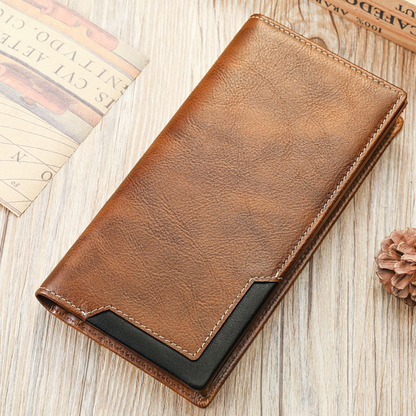 Men's Vintage Durable Long Wallet