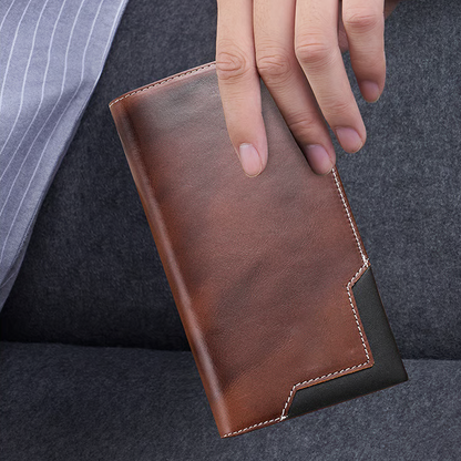 Men's Vintage Durable Long Wallet