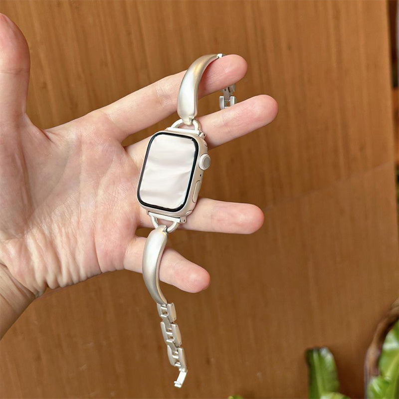 Minimalist Metal Bracelet Watch Band