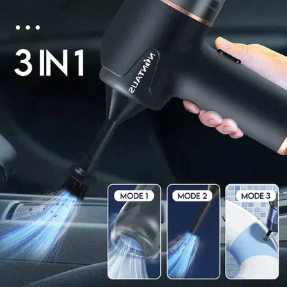 Blow, Vacuum and Inflate all-in-one Cordless Vacuum Cleaner for Home and Car