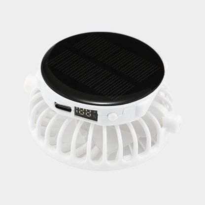 Breathable Baseball Cap with Solar Fan